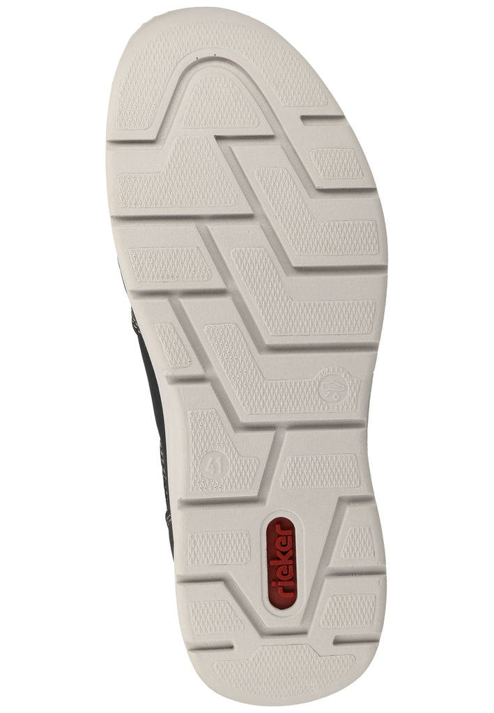 Rieker Sneaker Lederimitat Pazifik - surf4shoes