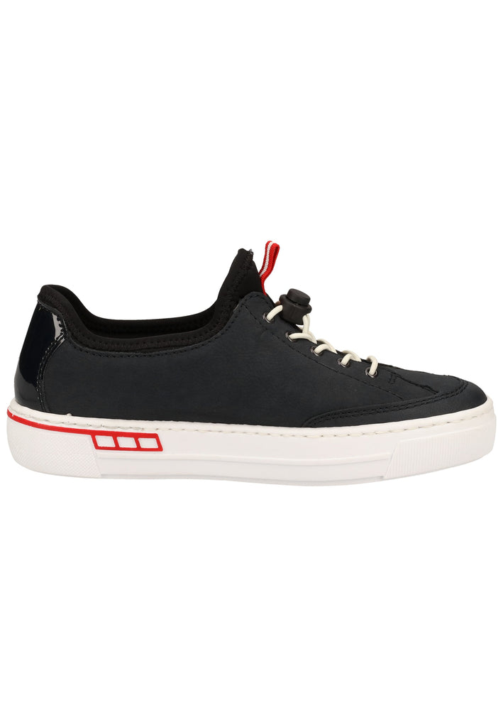 Rieker Sneaker Lederimitat Pazifik - surf4shoes