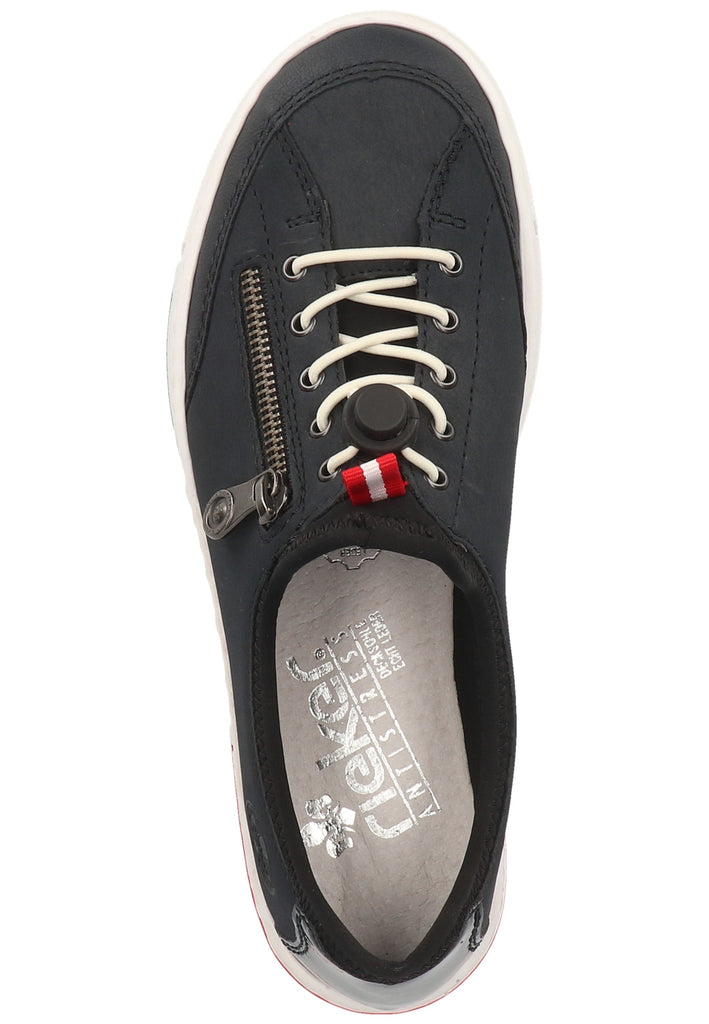 Rieker Sneaker Lederimitat Pazifik - surf4shoes