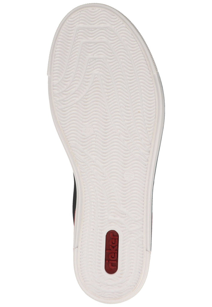 Rieker Sneaker Lederimitat Pazifik - surf4shoes