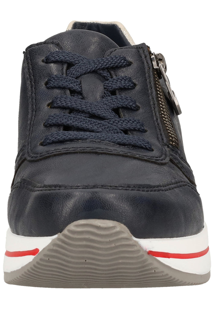 Rieker Sneaker Lederimitat Pazifik - surf4shoes