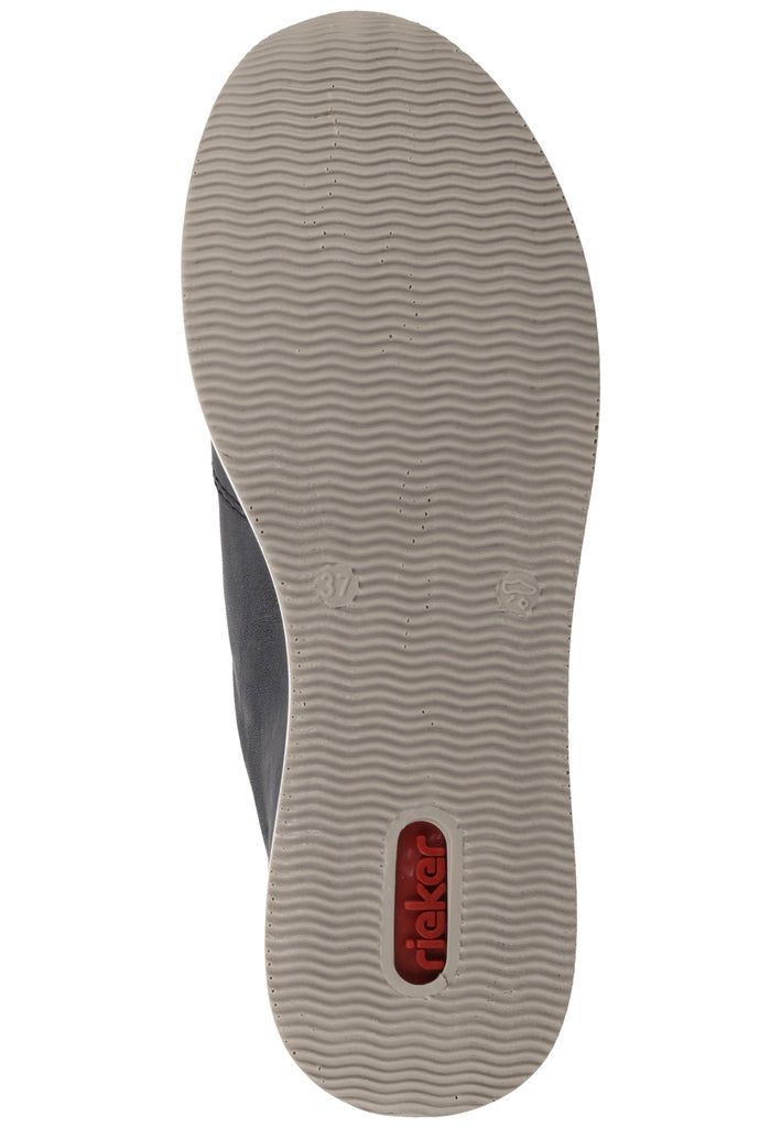 Rieker Sneaker Lederimitat Pazifik - surf4shoes