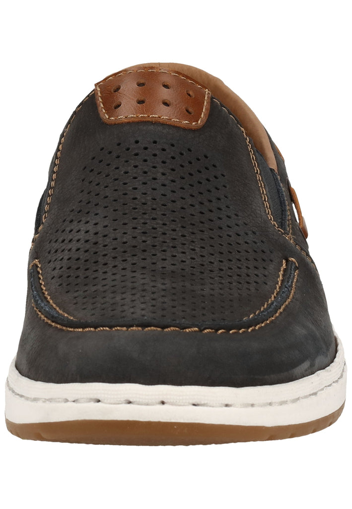 Rieker Slipper Leder Ocean - surf4shoes