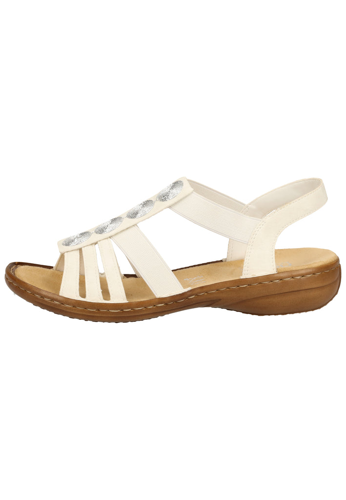 Rieker Sandalen Lederimitat/Textil Ice - surf4shoes