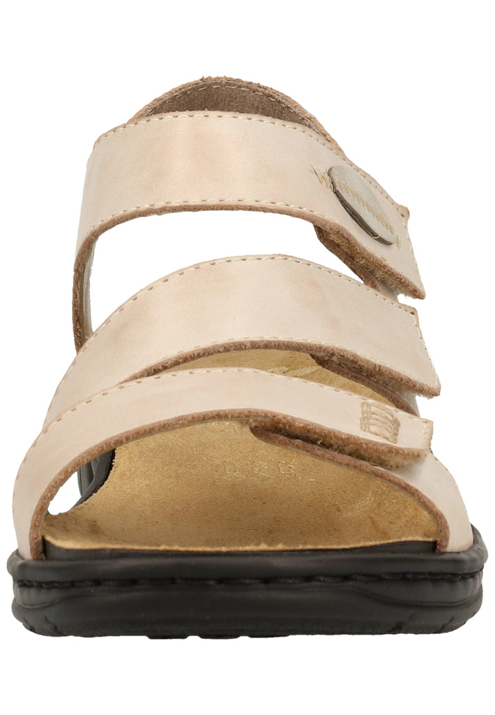 Rieker Sandalen Glattleder Grau - surf4shoes