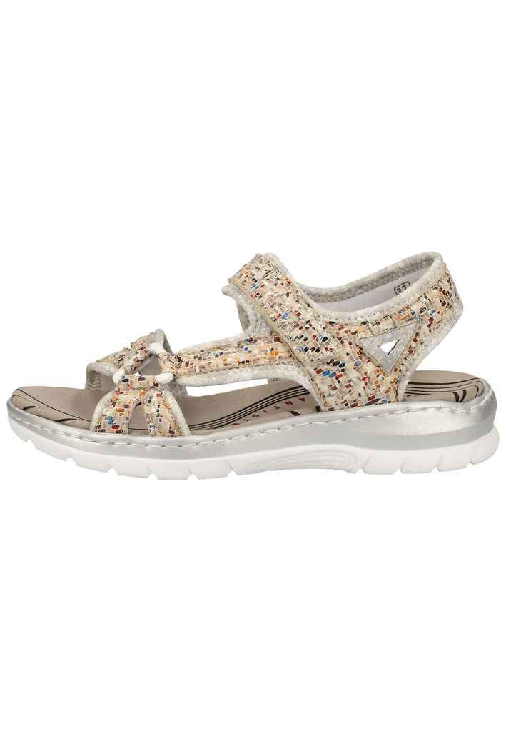 Rieker Sandalen Lederimitat/Textil Multi - surf4shoes