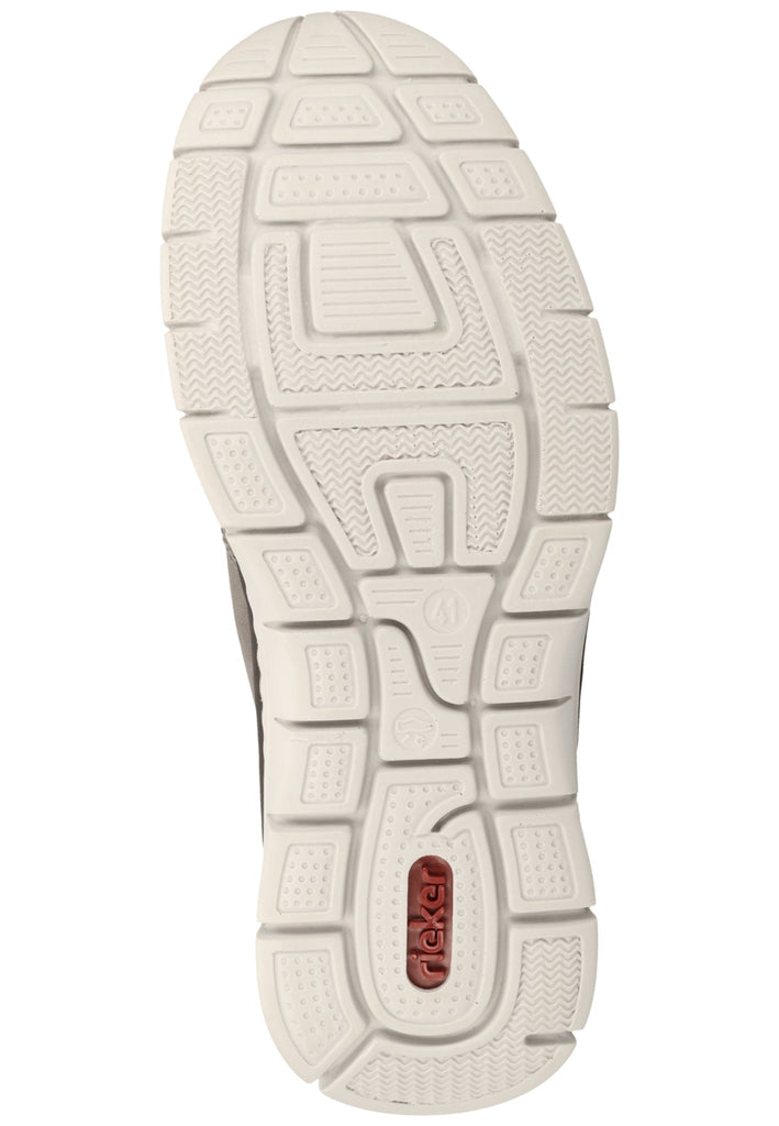 Rieker Sneaker Lederimitat Blei - surf4shoes