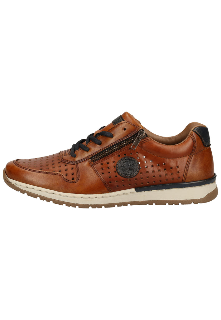 Rieker Sneaker Leder/Synthetik Braun - surf4shoes