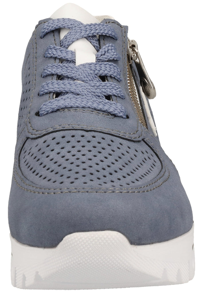 Rieker Sneaker Lederimitat Jeans - surf4shoes