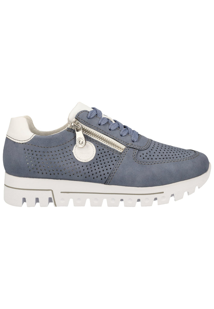 Rieker Sneaker Lederimitat Jeans - surf4shoes