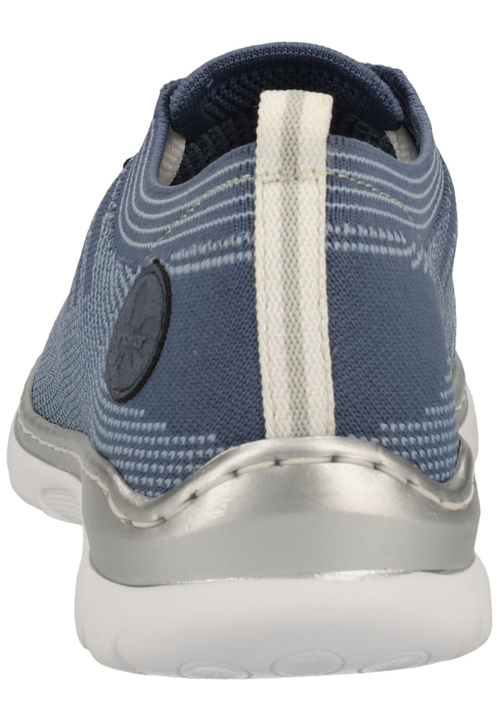 Rieker Sneaker Lederimitat/Textil Jeans - surf4shoes