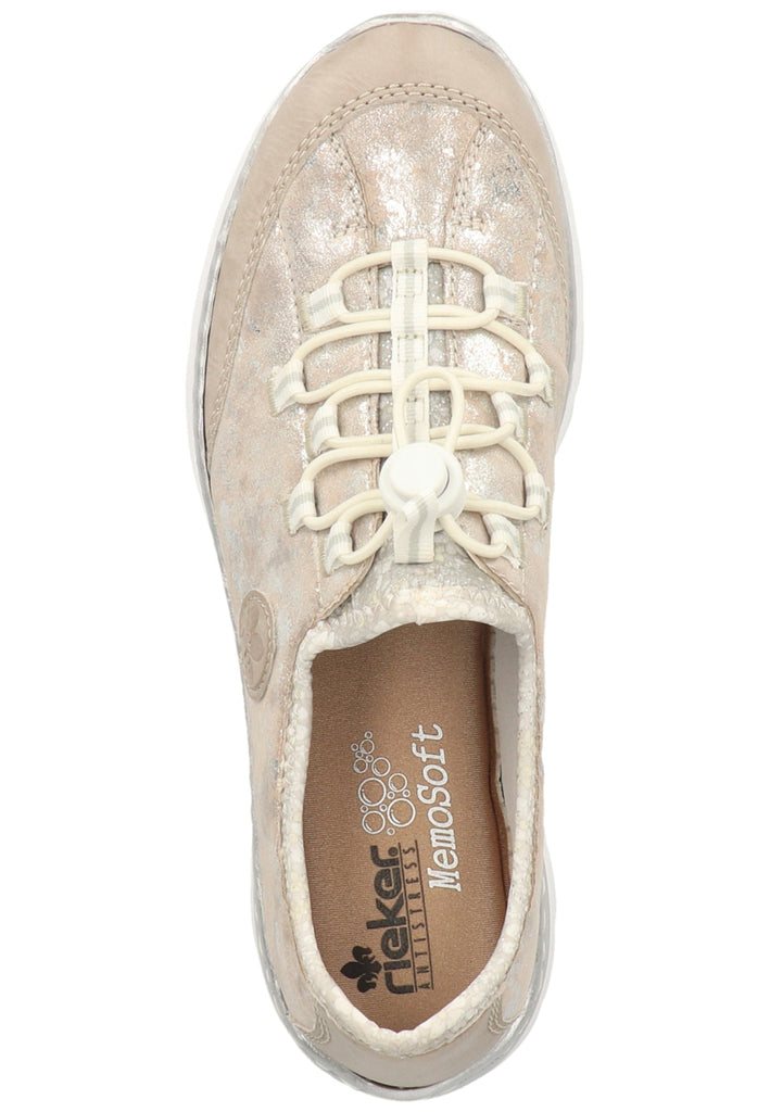 Rieker Sneaker Lederimitat Ice - surf4shoes