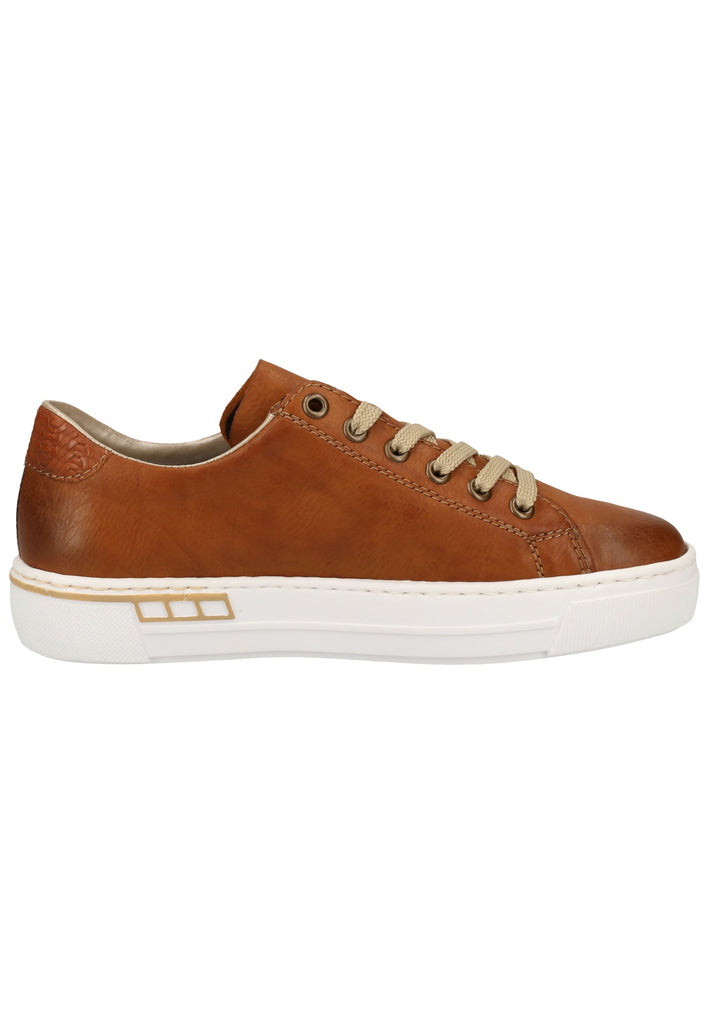 Rieker Sneaker Lederimitat Braun - surf4shoes