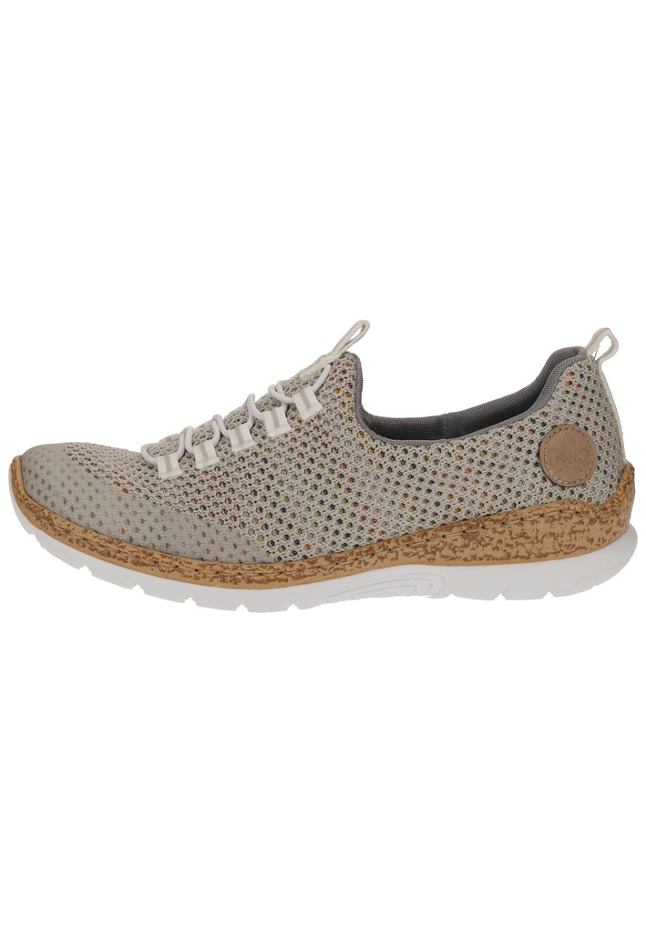 Rieker Sneaker Lederimitat/Textil Nude - surf4shoes