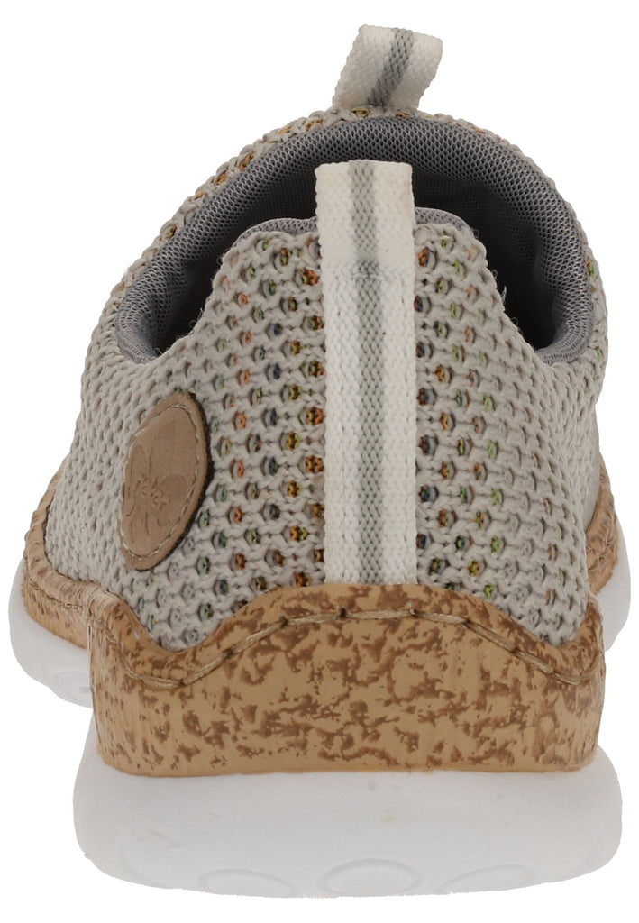 Rieker Sneaker Lederimitat/Textil Nude - surf4shoes