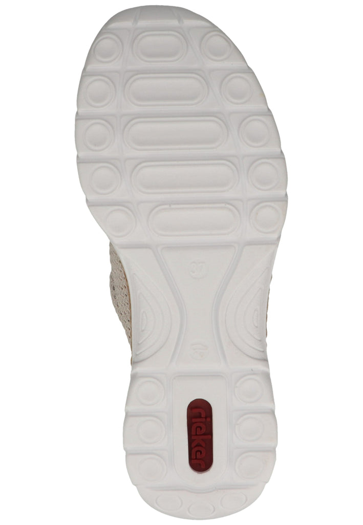 Rieker Sneaker Lederimitat/Textil Nude - surf4shoes