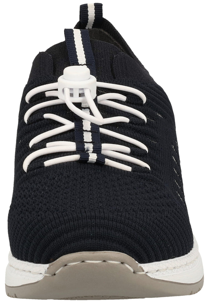 Rieker Sneaker Lederimitat/Textil Navy - surf4shoes