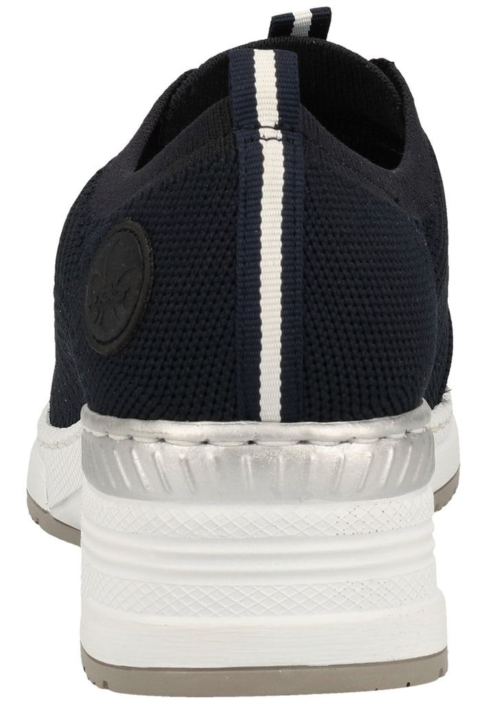 Rieker Sneaker Lederimitat/Textil Navy - surf4shoes