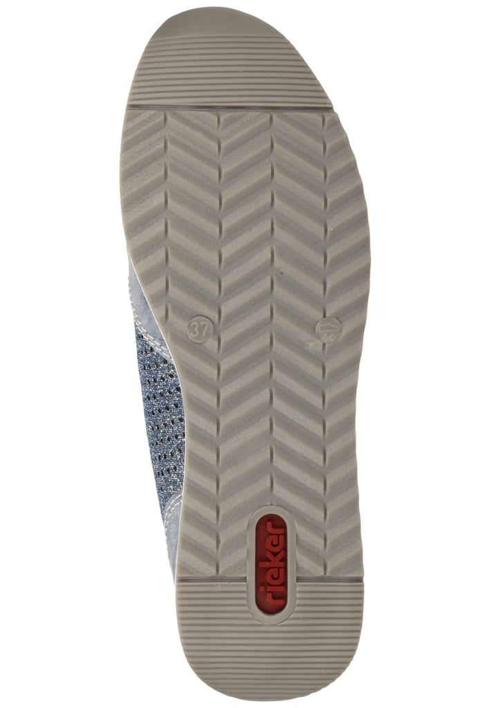 Rieker Sneaker Lederimitat Royal - surf4shoes