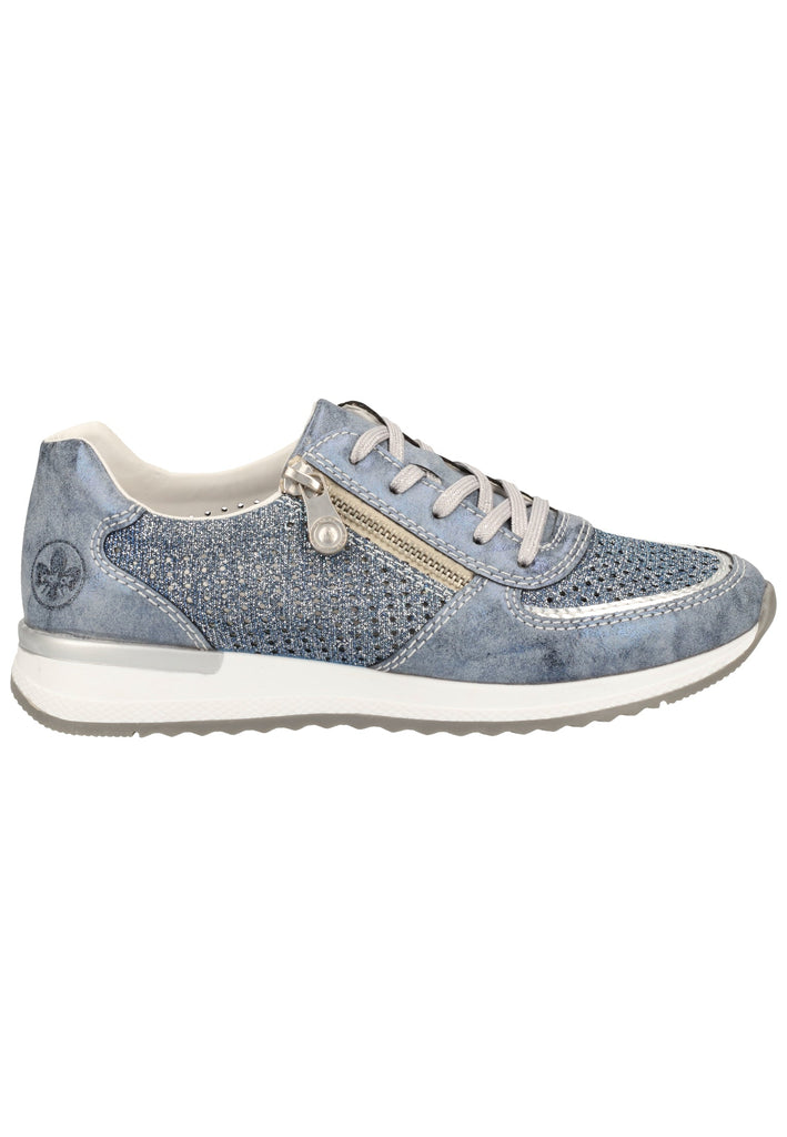 Rieker Sneaker Lederimitat Royal - surf4shoes