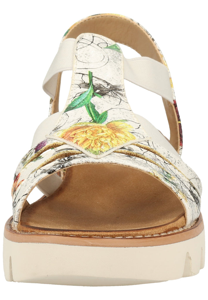 Rieker Sandalen Lederimitat Weiß - surf4shoes