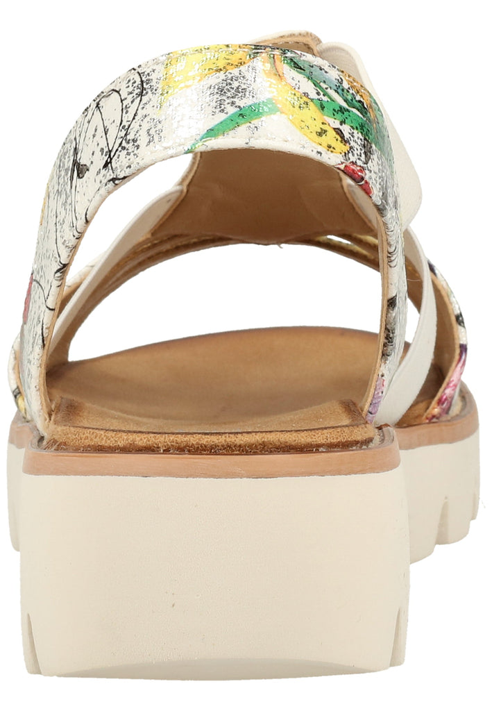 Rieker Sandalen Lederimitat Weiß - surf4shoes