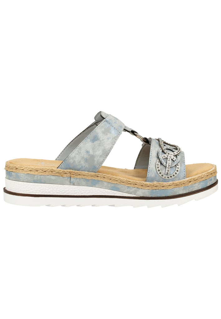 Rieker Pantoletten Lederimitat Heaven - surf4shoes