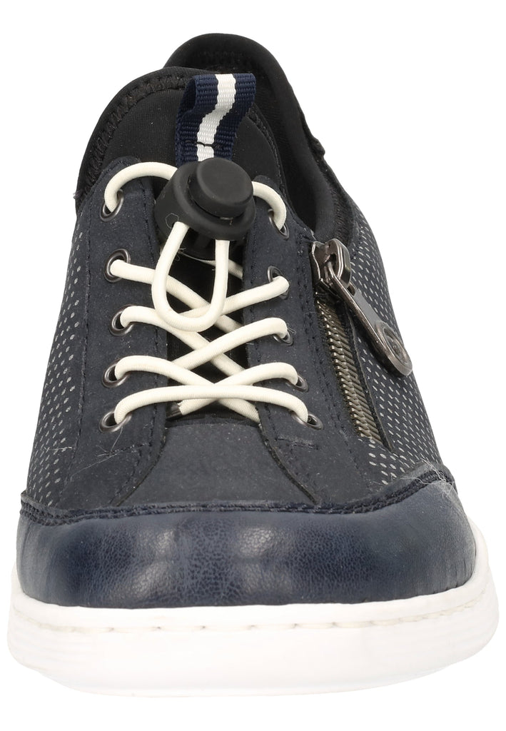 Rieker Sneaker Lederimitat/Textil Pazifik - surf4shoes
