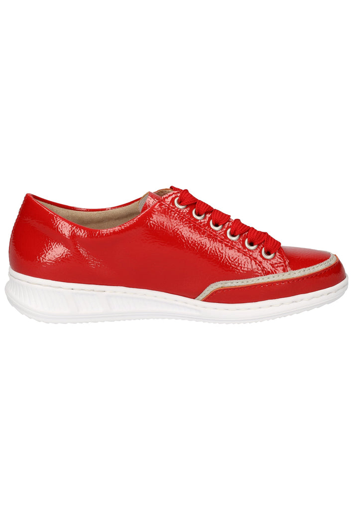 Rieker Sneaker Lederimitat Rot - surf4shoes