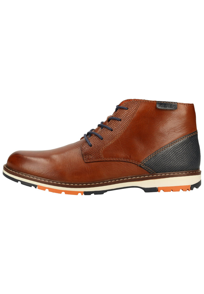 Rieker Stiefelette Leder Nut - surf4shoes