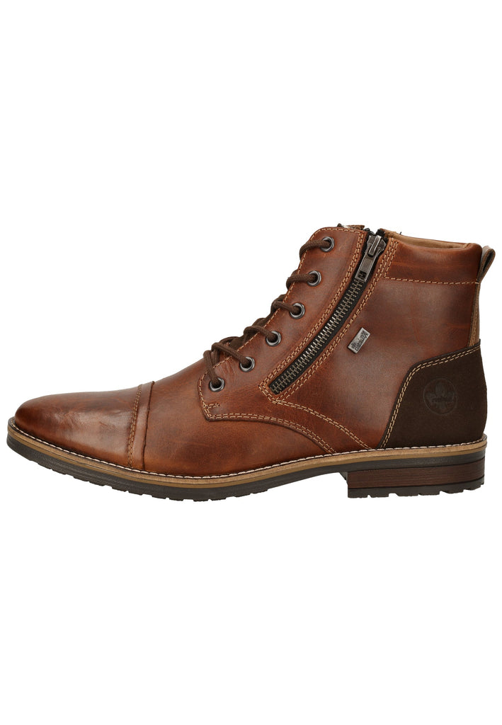 Rieker Stiefelette Leder Braun Warmfutter - surf4shoes
