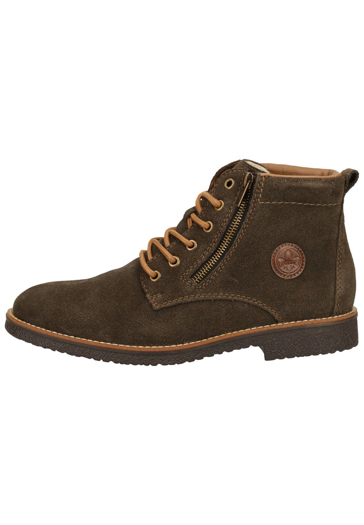 Rieker Stiefelette Leder Erde Warmfutter - surf4shoes