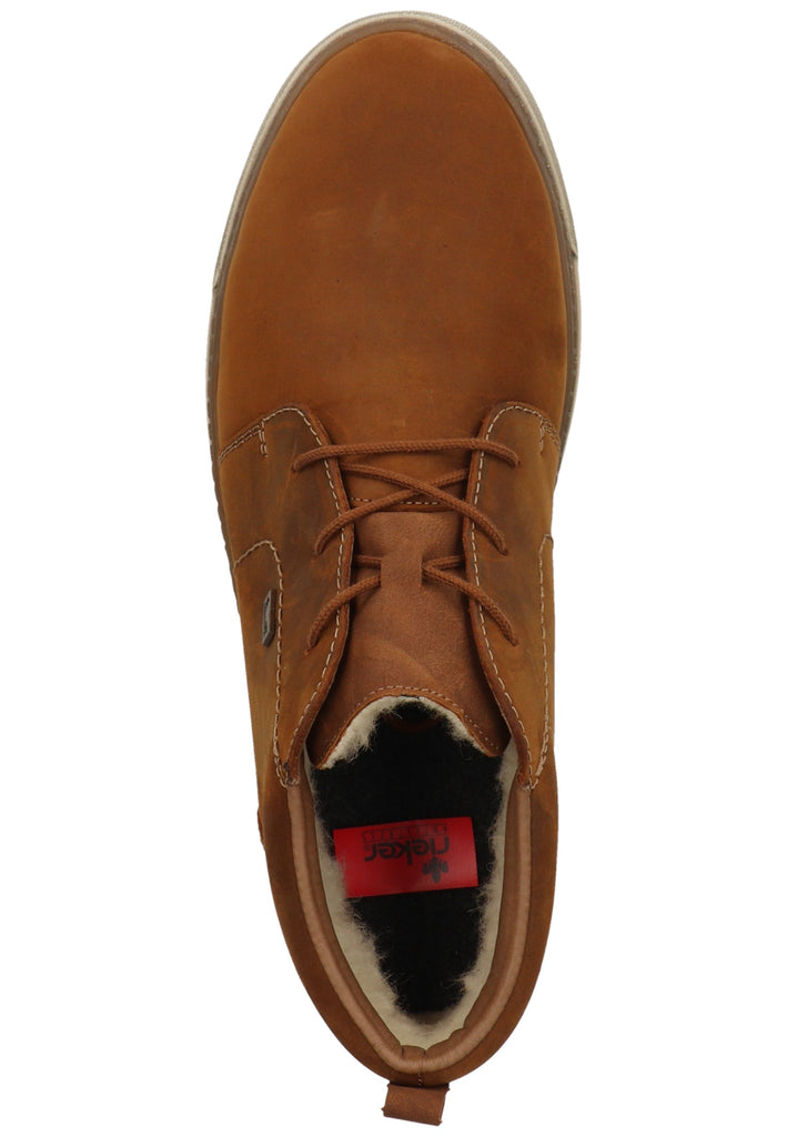 Rieker Stiefelette Leder Marrone Warmfutter - surf4shoes