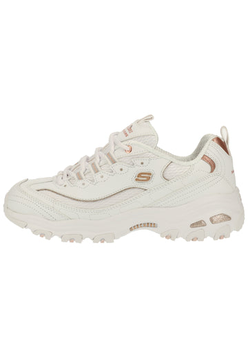 Skechers Sneaker Leder/Textil Weiß - surf4shoes