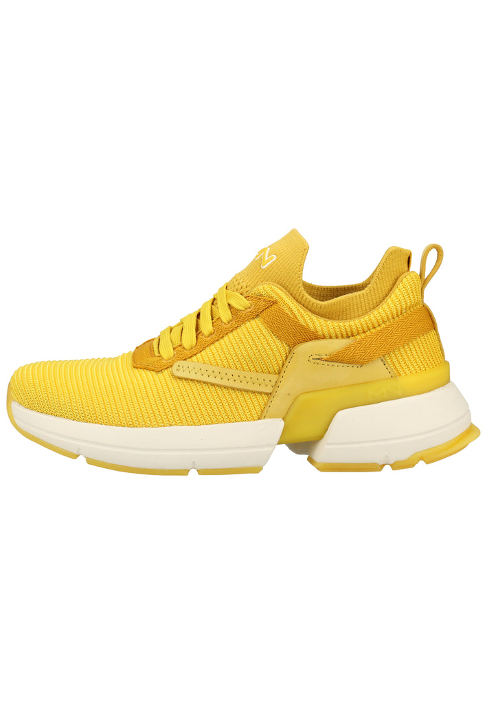 Skechers Sneaker Lederimitat/Textil Gelb - surf4shoes