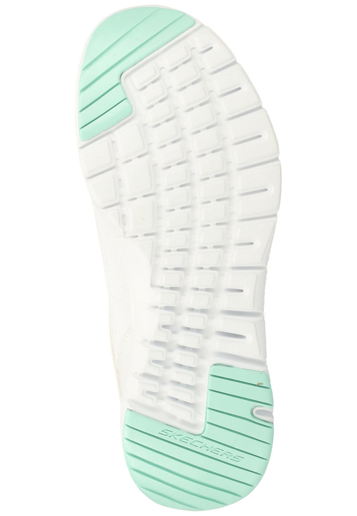 Skechers Sneaker Synthetik/Textil Weiß - surf4shoes