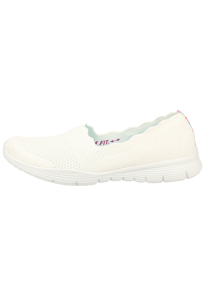 Skechers Slipper Textil Weiß - surf4shoes