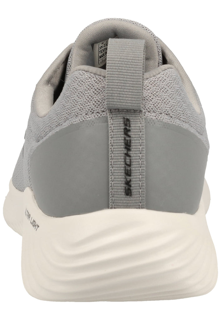 Skechers Sneaker Lederimitat/Textil Grau - surf4shoes