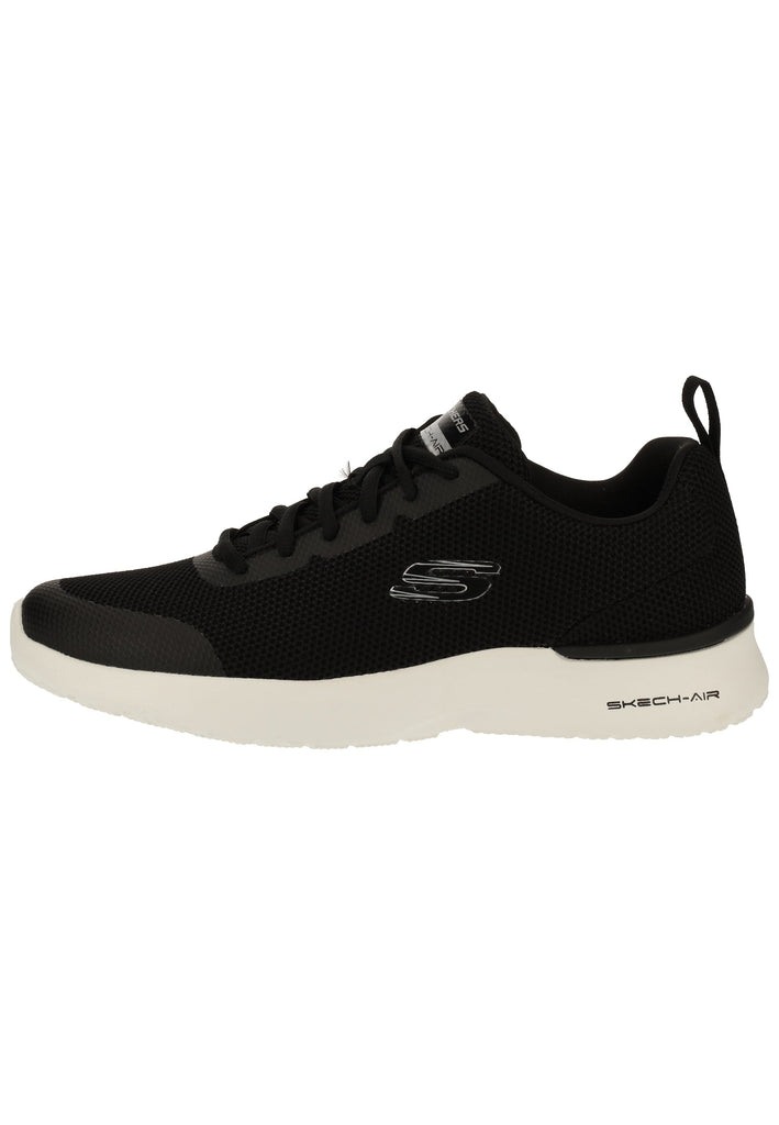 Skechers Sneaker Lederimitat/Textil Schwarz - surf4shoes