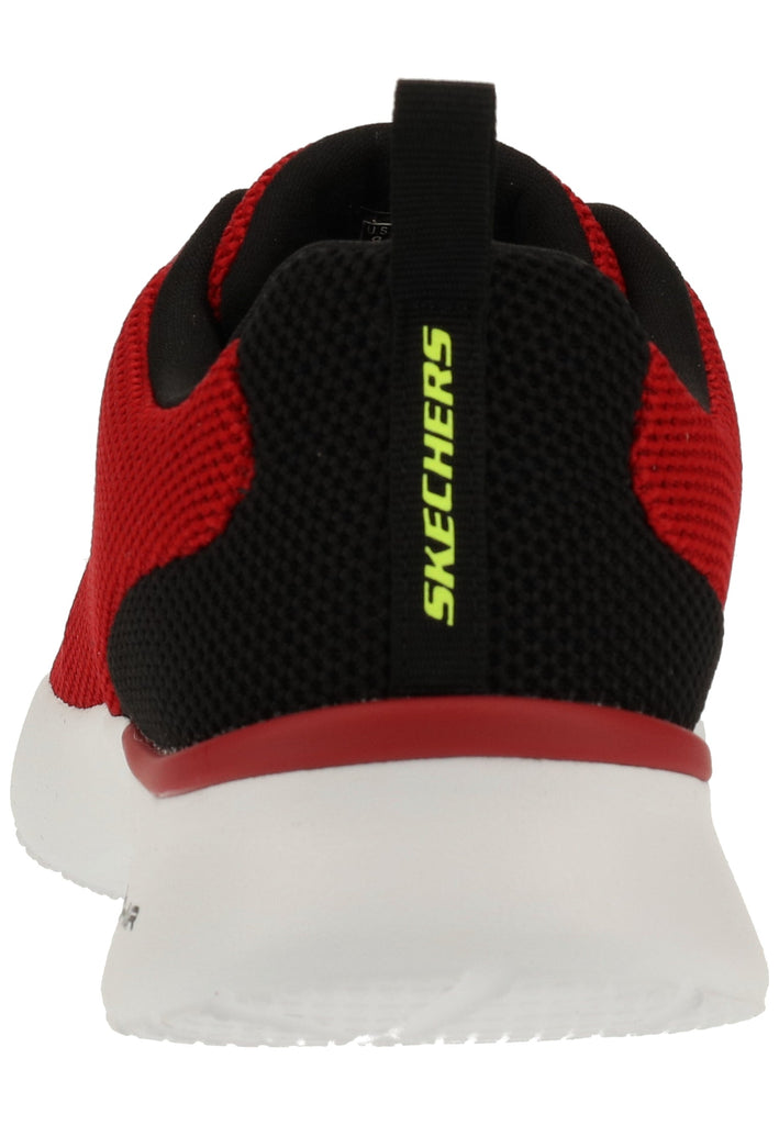 Skechers Sneaker Lederimitat/Textil Rot - surf4shoes