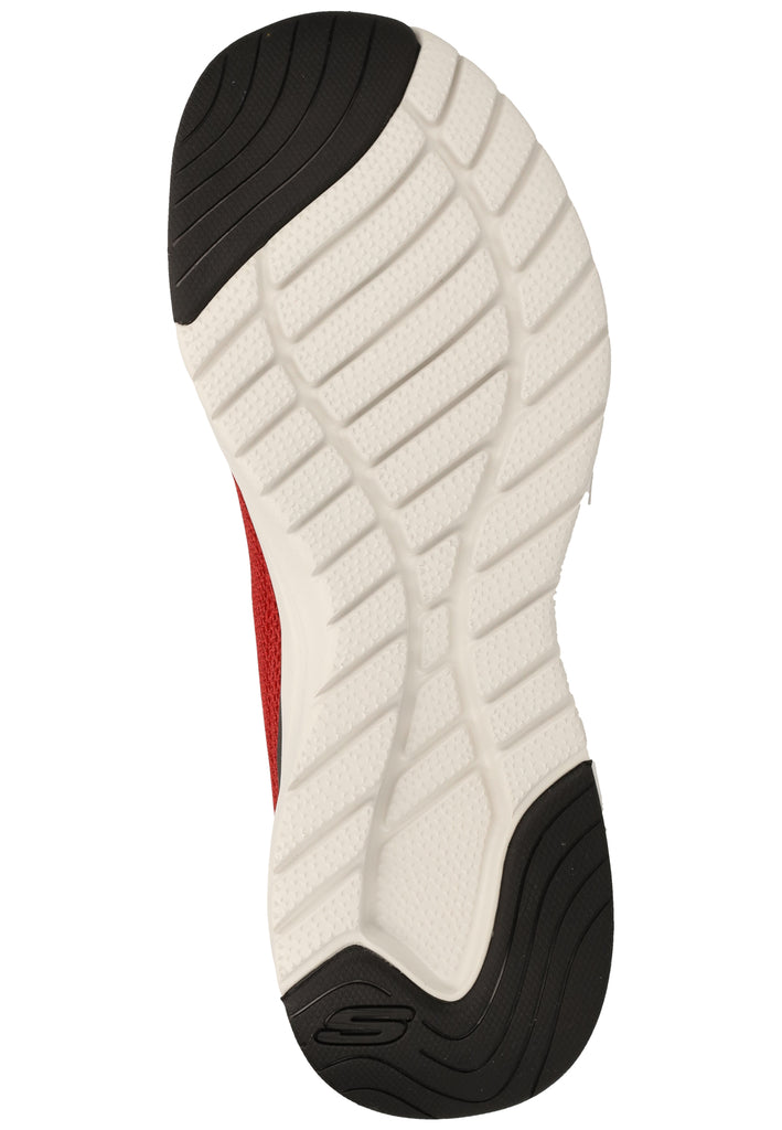 Skechers Sneaker Lederimitat/Textil Rot - surf4shoes