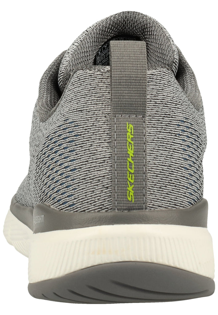 Skechers Sneaker Lederimitat/Textil Grau - surf4shoes