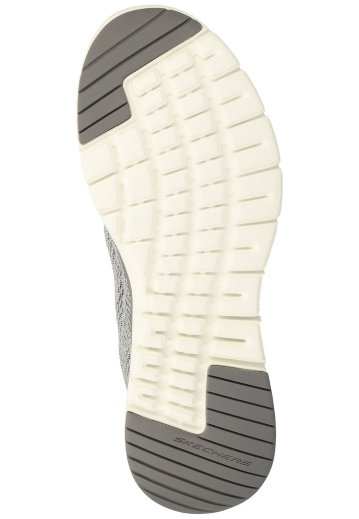 Skechers Sneaker Lederimitat/Textil Grau - surf4shoes