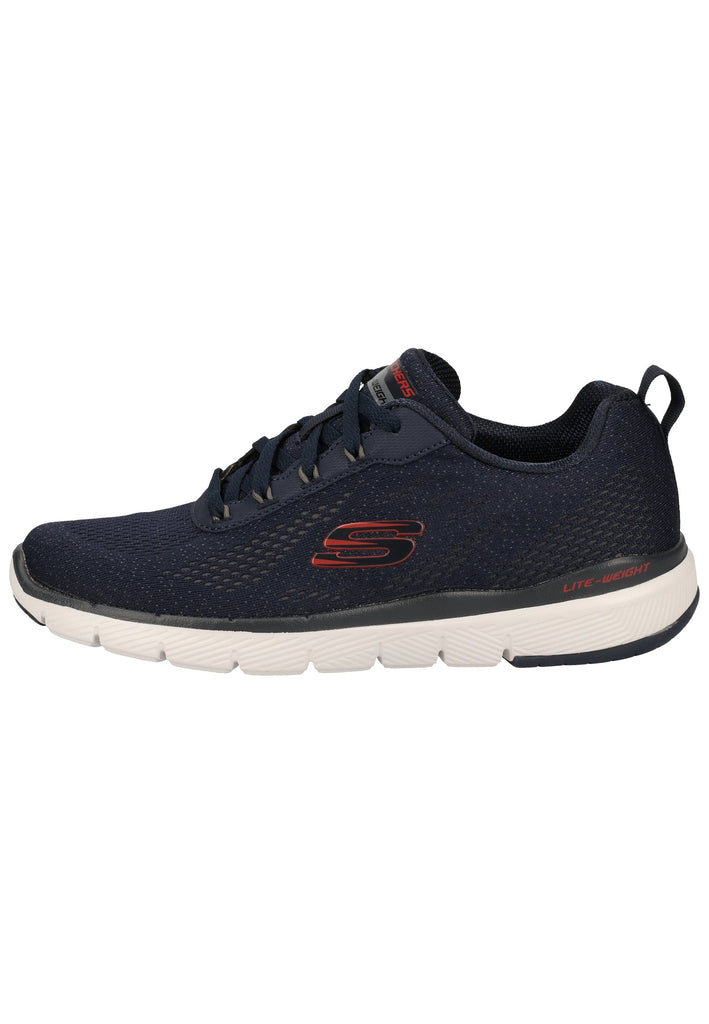 Skechers Sneaker Lederimitat/Textil Blau - surf4shoes