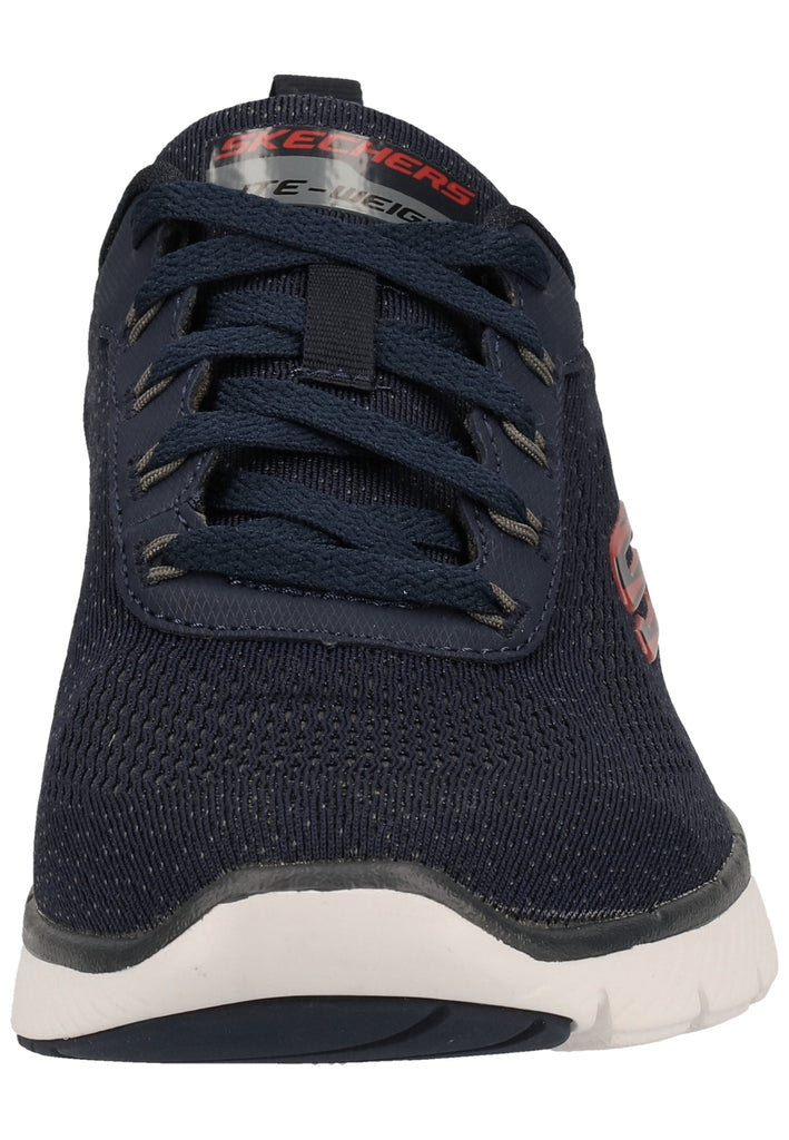 Skechers Sneaker Lederimitat/Textil Blau - surf4shoes