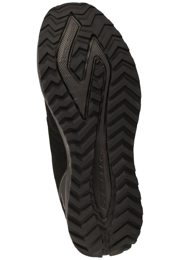 Skechers Sneaker Leder/Textil Schwarz - surf4shoes