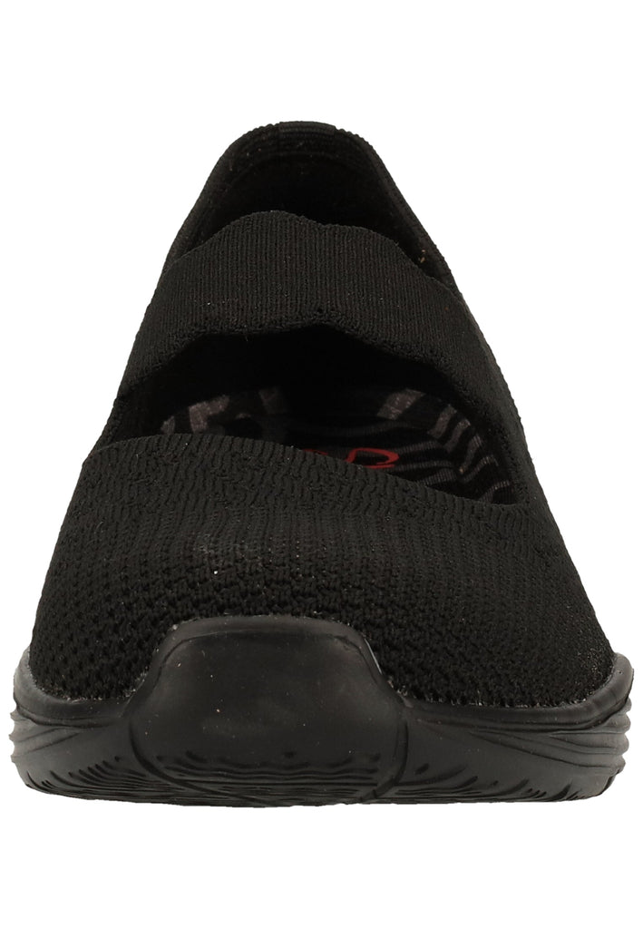 Skechers Ballerinas Textil Schwarz - surf4shoes