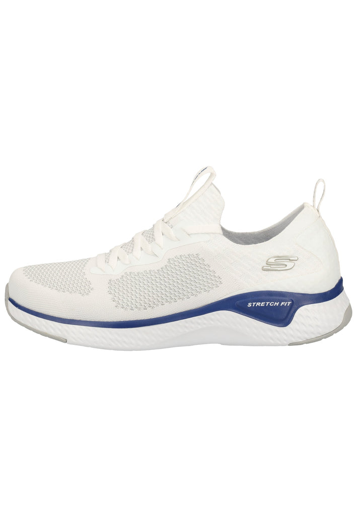 Skechers Sneaker Lederimitat/Textil Weiß - surf4shoes