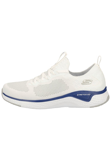 Skechers Sneaker Lederimitat/Textil Weiß - surf4shoes