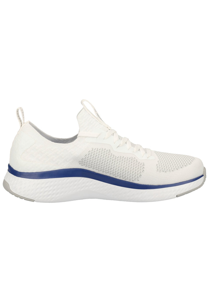 Skechers Sneaker Lederimitat/Textil Weiß - surf4shoes
